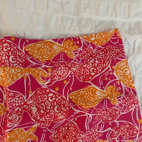 Lilly Pulitzer Jubilee Beverly Hills Bubbly Fish Skirt - Image 3
