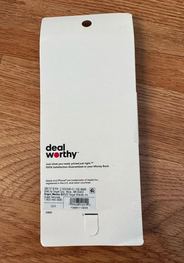 iPhone 17 Pro Max Clear Phone Case White - Image 2