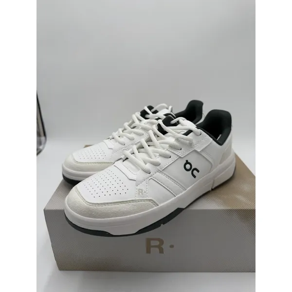 On Women's THE ROGER Clubhouse Shoes White Evergreen Size 9 NWB ($140 Retail) - Image 3