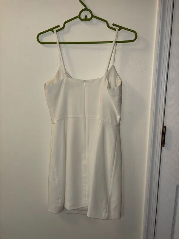 French Connection White Mini Dress - Image 2