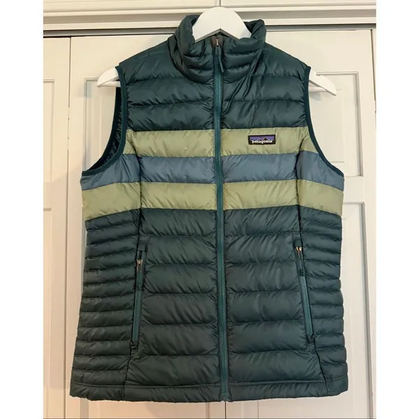 Patagonia NWT down puffer vest borealis green M - Image 3