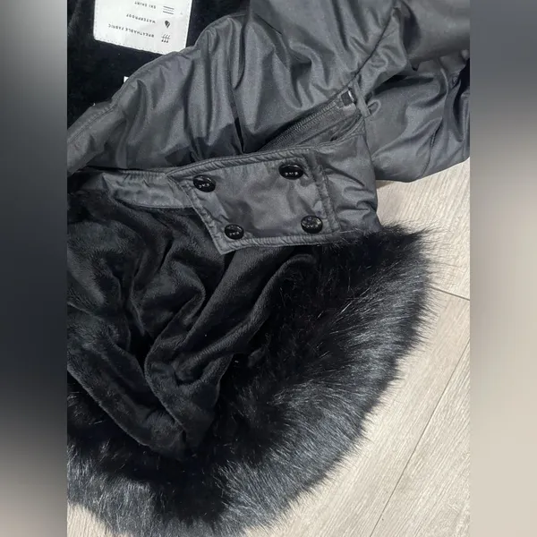 Topshop Women's Black Hooded Jacket - Image 15