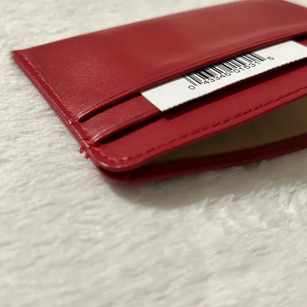 Buxton Red Cardholder - Image 4