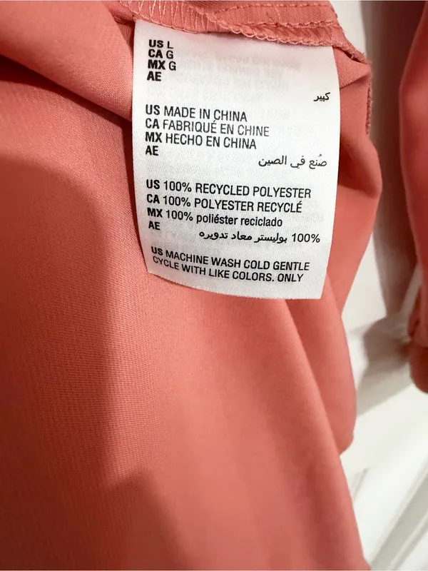 State of Day Coral Quiet Luxury Satin Intimate Clean Beauty Long Large Robe - Image 3