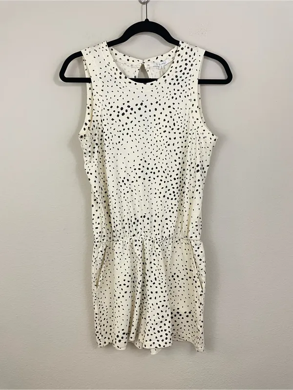 Z Supply‎ Adira Dot Cotton Romper NWT Size Small - Image 3
