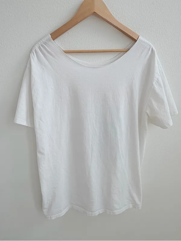 Blink-182 off-the-shoulder white punk tee - Image 8
