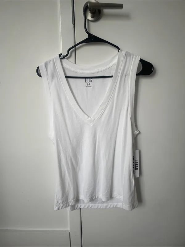 BDG V-Neck Sleeveless Spill the Tee - Image 2