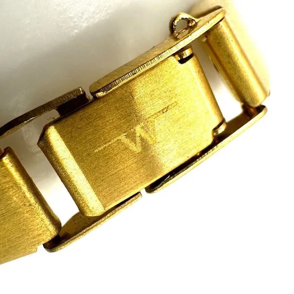 Wittnauer gold tone vintage watch - Image 9