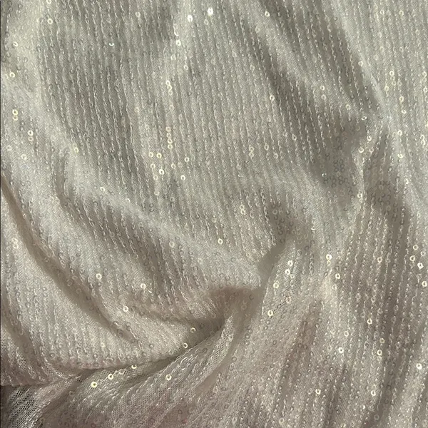 Pulse bright white Sequin Camisole size large - Image 10
