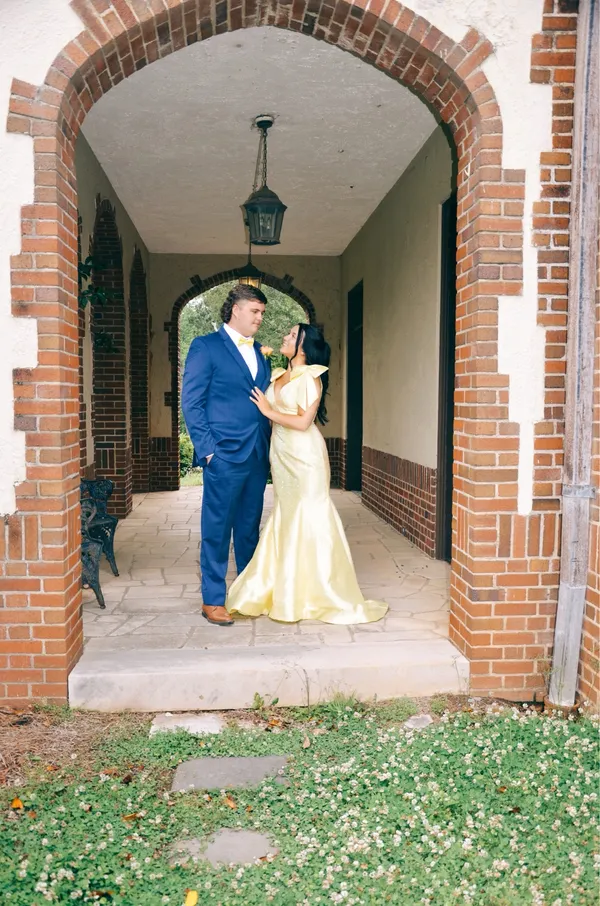 Sherri Hill Prom Dress Yellow - Image 2