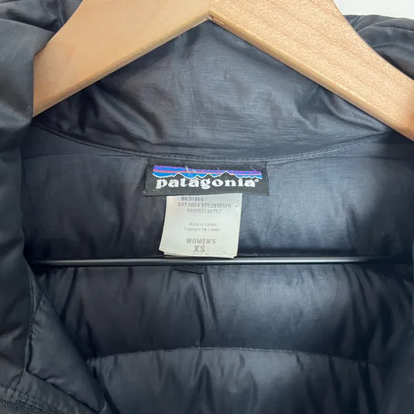 Patagonia - Fiona Parka Black Long Coat Puffer Winter - Image 6