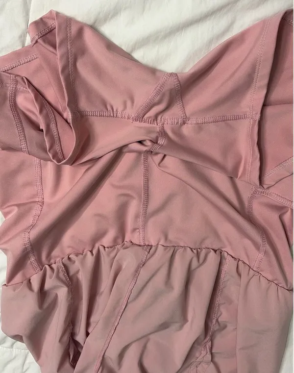 Nike Just Do It Shorts Running Pink Women’s Athletic Large - Image 6