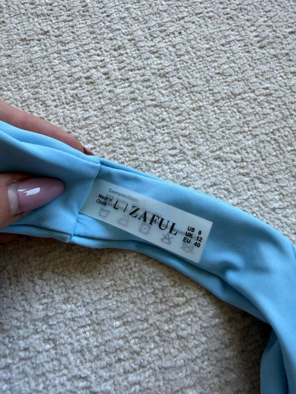 NWOT Zaful Sky Blue Bikini Bottoms - Image 3