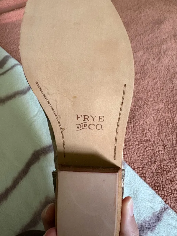Frye and Co booties Brown Size 9 - Image 3