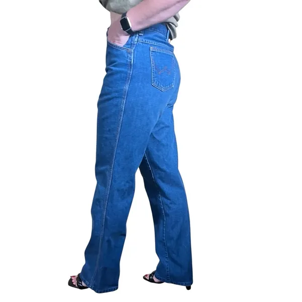 Vintage Wrangler Jeans Women’s Sz 14 Fits 10 No Fault High Rise Bootcut Mom USA - Image 4