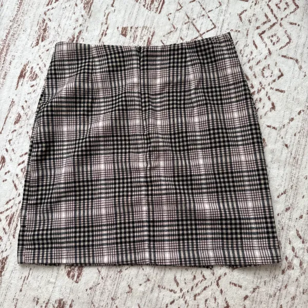 Eyeshadow Plaid mini skirt - Image 4