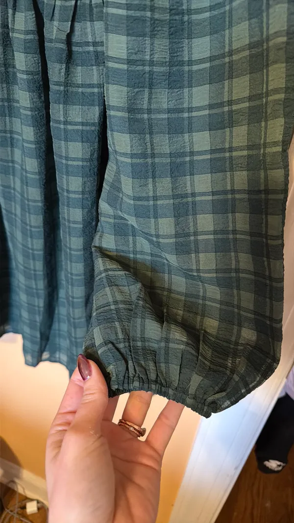 Shop Zoco plaid dress - Image 5