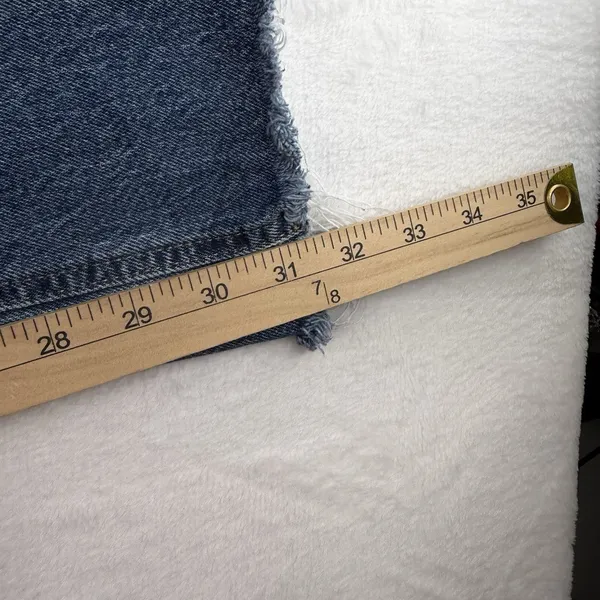 Old Navy 12 Kicker Bootcut Jeans Extra High-Rise Smooth Pockets‎ Stretch Raw Hem - Image 13