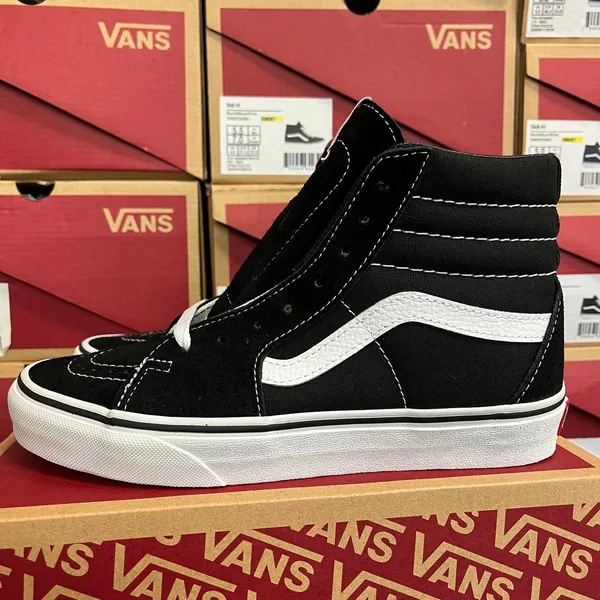 Vans Women's Black Trainers - Image 4