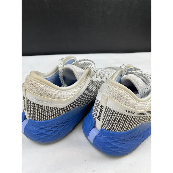 Reebok Women's Nana Cross Fit Grey/blue/white Shoes/Sneakers Size 8.5 SKU 4372 - Image 6