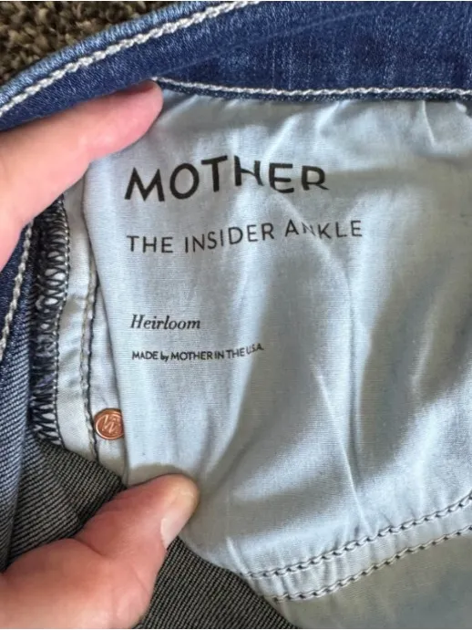 MOTHER The Insider Ankle Jeans Size 29 - Image 10