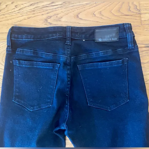 HENRY & BELLE ‘Signature Micro Flare’ Blue Jean Sz 25 - Image 5