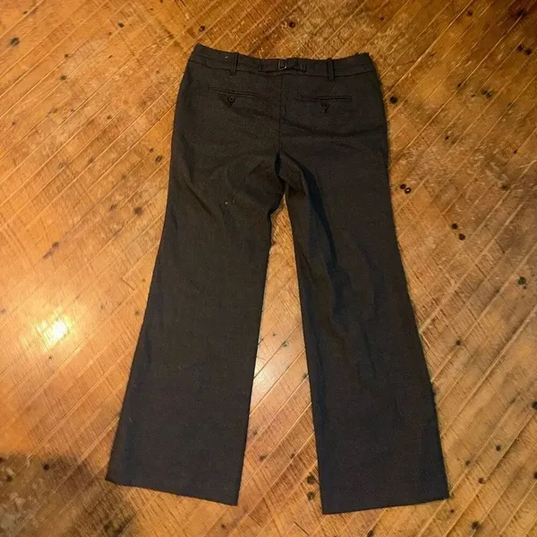 Loft herringbone Marissa sz 8 business casual flat front slacks - Image 4