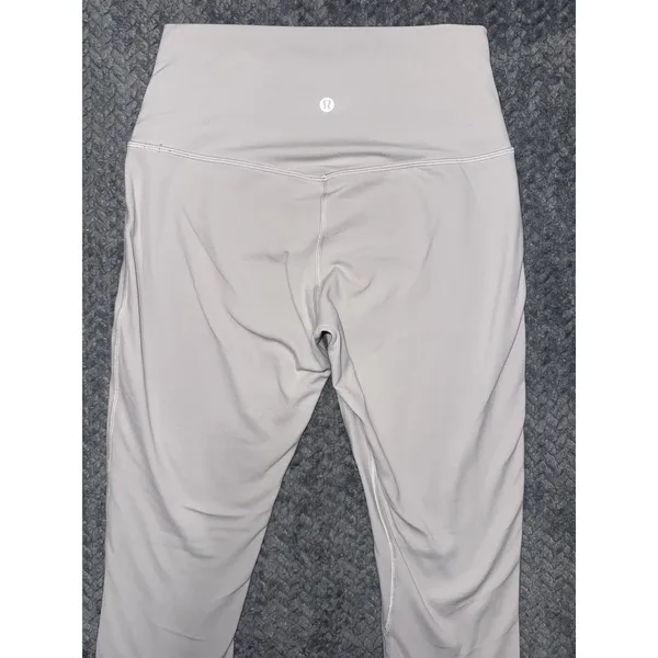 LULULEMON Women's Align Pant Light Gray Soft High Rise Size 8 - Image 3