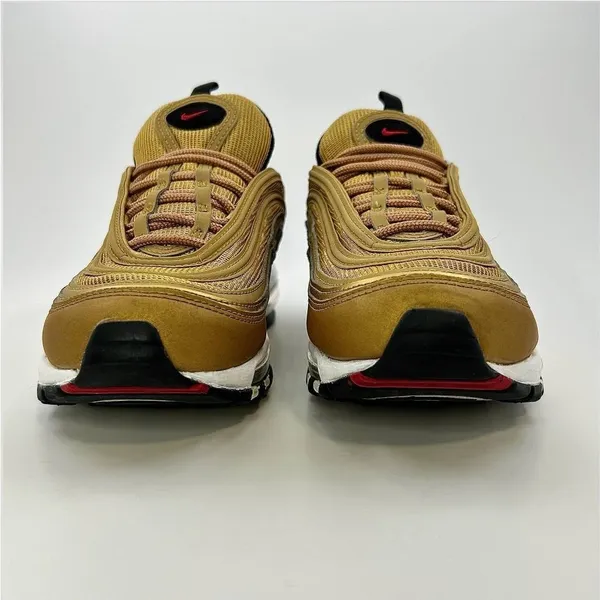 Nike Air Max 97 OG Golden Bullet Metallic‎ Gold DQ9131-700 Womens 8 Sneakers - Image 6