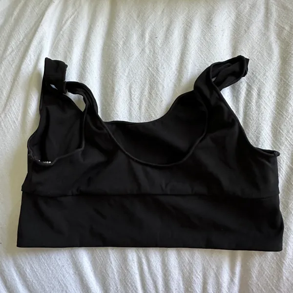 Year Of Ours Black Sports Bra - Image 2