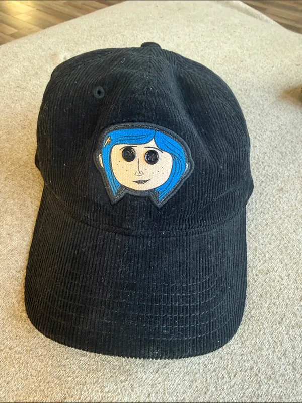 Boxlunch Coraline Black Corduroy Cap - Image 2