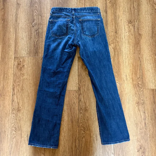 Y2K Gap Bootcut Stretch Jeans‎ Womens 6 R Medium Wash Blue Denim 2007 minimalist - Image 8