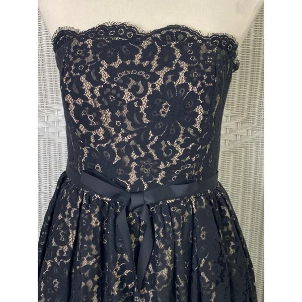 Robert Rodriguez Target x Neiman Marcus Black Lace Party Dress Size 10 - Image 3