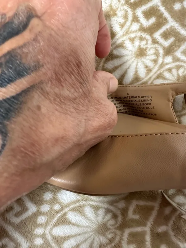 a new day Tan Slingback Ballet Flats - Image 8