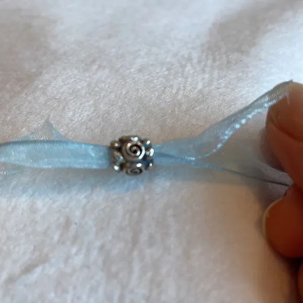 Pandora Sterling Silver Swirl Charm - Image 3