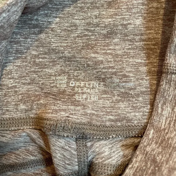 Aerie Offline Size Small Purple/Brown High Waisted Leggings - Image 6