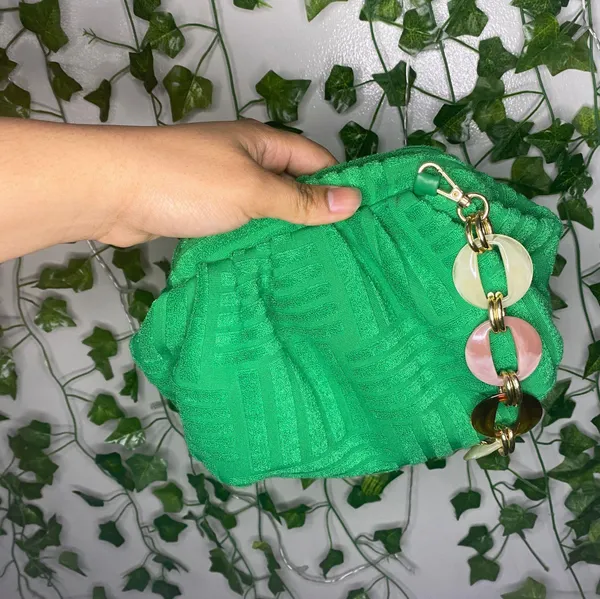 rushed green bag - Image 2