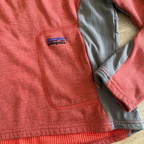 Vintage y2k 90s Patagonia Polartec Fleece Half Zip Pullover - Image 2