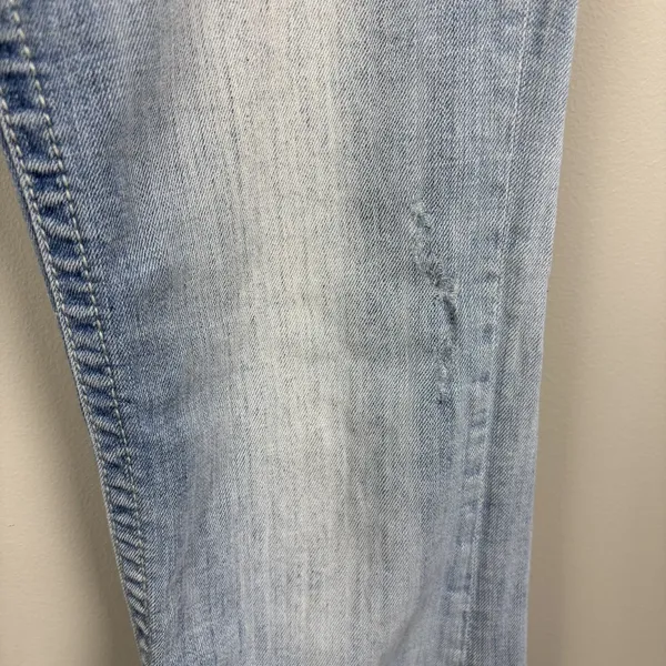 Miss Me‎ Boot Jeans 30 Blue Denim Y2K Cross Bling Studded Pockets Stretch Denim - Image 4