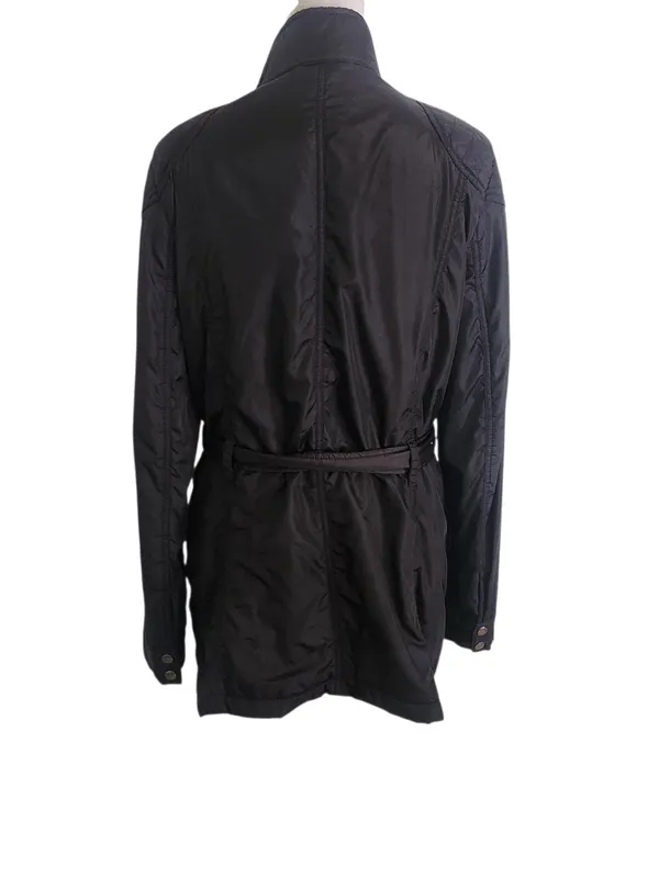 Banana Republic Womens Black Utility Jacket Size Large Flaw - Image 2