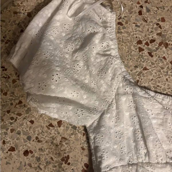 Be Cute Mini Dress in white from Hello Molly. Large white - Image 4