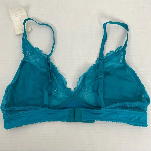 b.tempt'd by Wacoal b.gorgeous Bralette Bra 910236 Tile Blue Size 36 - Image 5