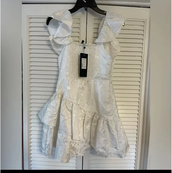 White mini dress - Image 2