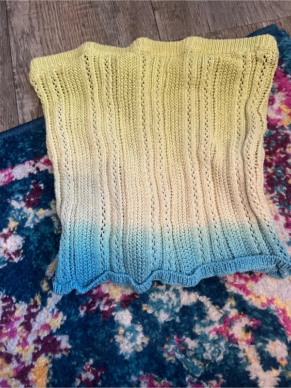 Nbd Circe tube top in yellow size small - Image 6