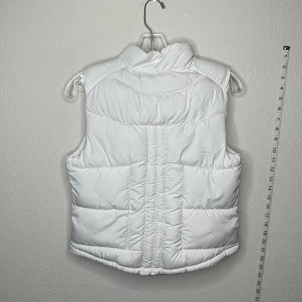 Vintage Arizona Jean Co.‎ Puffer Vest White - Image 3