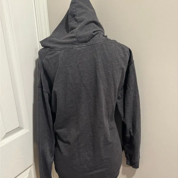 GreenTea Black Hoodie Sweatshirt Pullover Kangaroo Pocket Long Sleeve Women’s L - Image 6
