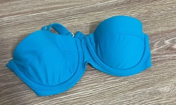 FOREVER 21 Blue Bikini Top - Image 4