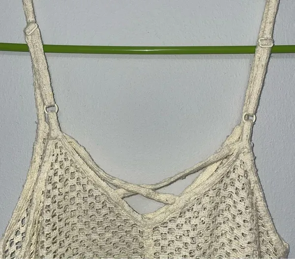 Free People Boho Floral Crochet Top - Image 5
