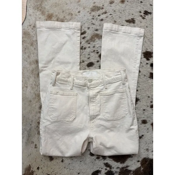 Mother Superior The Hustler Patch Pocket Flood in Act Natural jeans Size 26 - Image 2