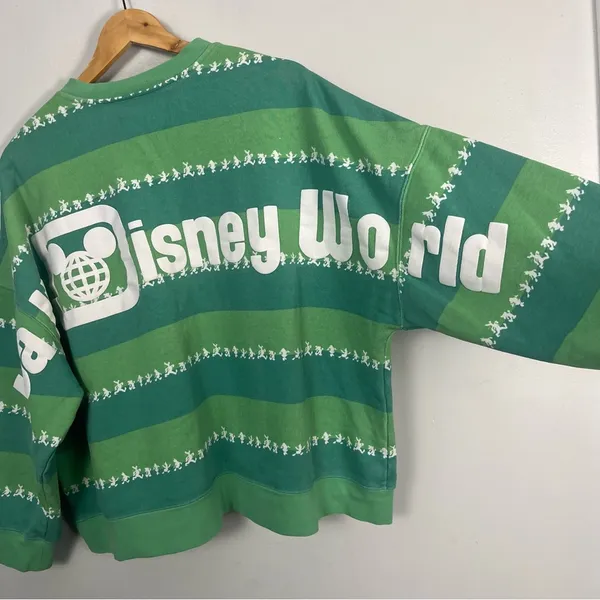 Disney Adults Pullover Sweatshirt - Mickey and Friends - Green size xl - Image 7